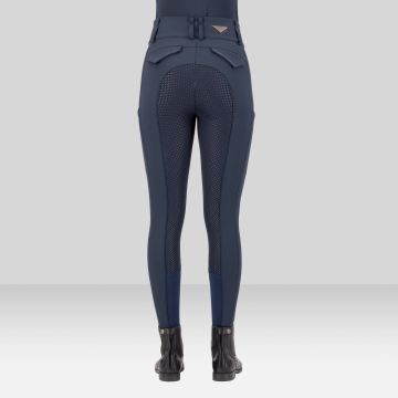 Riding breeches ES-Aurelia Diamond FullGrip -  Navy