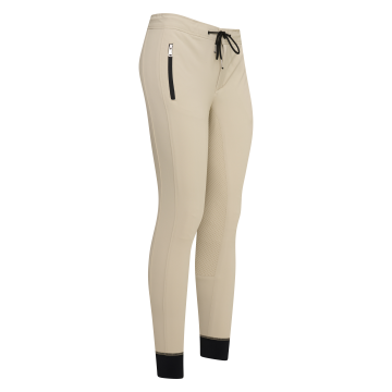 Riding breeches ES-Athleisuremen FullGrip -  Silver lining