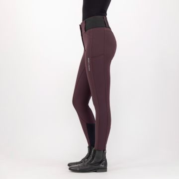 Riding breeches ES-Athletic leanline FullGrip -  Red Velvet