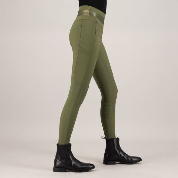 Riding tights ES-Impress FullGrip -  Olive