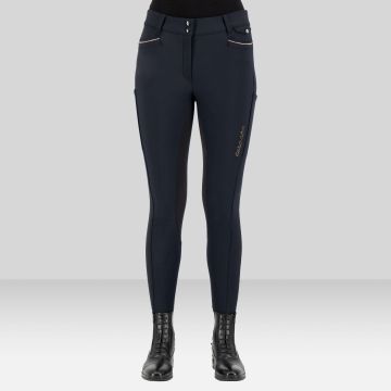 Riding breeches ES-Arielle GripConnect Full -  Black