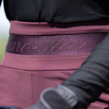 Riding tights ES-Impress FullGrip -  Black Rose