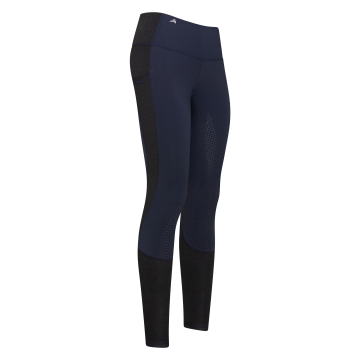 Riding tights Breez Fullgrip -  Navy-Navy