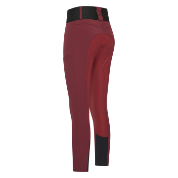 Riding breeches ES-Athletic leanline FullGrip -  Pomegranate