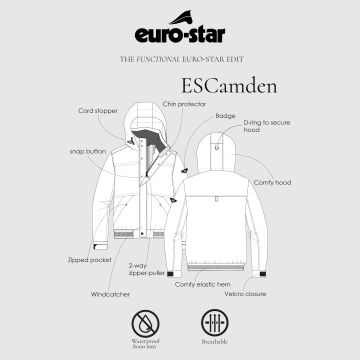 Bomber jacket ES-Camden -  Navy