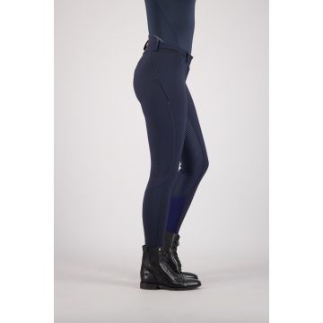Riding breeches ES-Equitation Queen FullGrip -  Navy