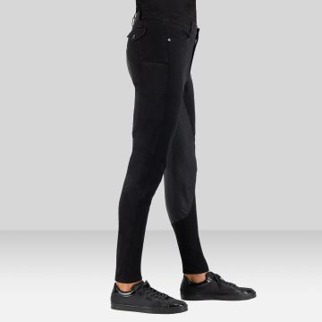 Riding breeches ES-Camillo Denim FullGrip -  Black