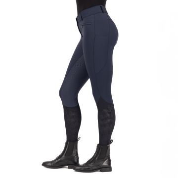 Riding breeches ES-Airflow FullGrip -  Navy