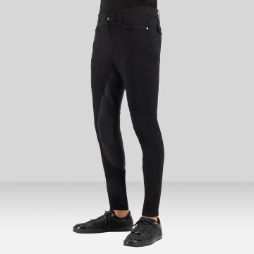 Riding breeches ES-Camillo Denim FullGrip -  Black
