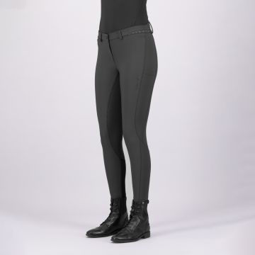 Riding breeches ES-Equitation Queen Diamond FullGrip -  Black