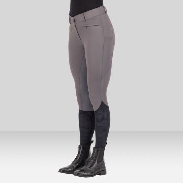Riding breeches ES-Airflow FullGrip -  Magnet Grey