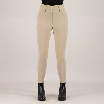 Riding breeches ES-Aurelia Competition GripConnect Full -  Beige