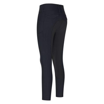 Riding breeches ES-Aurelia Thermaline GripConnect Full -  Black