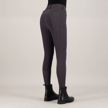 Riding breeches ES-Arielle GripConnect Full -  Magnet Grey