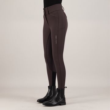 Riding breeches ES-Aurelia Diamond FullGrip -  Mocca 