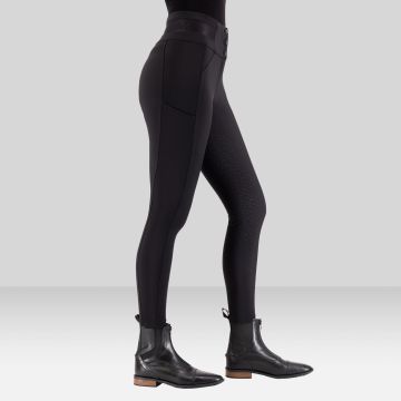 Riding breeches ES-Athletic Luxe FullGrip -  Black