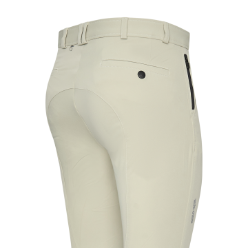 Riding breeches ES-Marco KneeGrip -  Silver lining