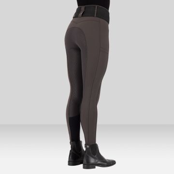 Riding breeches ES-Athletic leanline FullGrip -  Mocca 