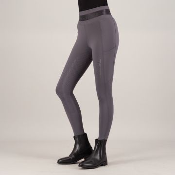 Riding tights ES-Ares FullGrip -  Magnet Grey