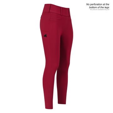 Riding tights ES-Enforce winter FullGrip -  Amaranth
