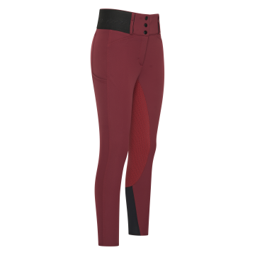 Riding breeches ES-Athletic leanline FullGrip -  Pomegranate