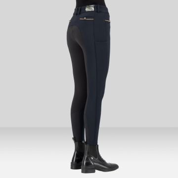 Riding breeches ES-Arielle GripConnect Full -  Black