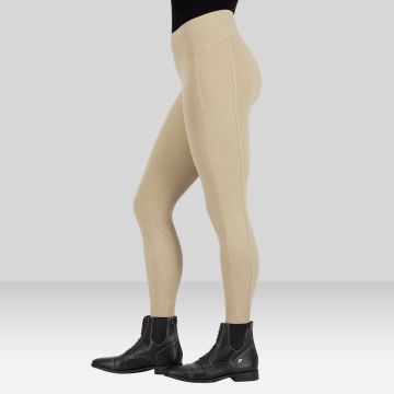 Riding tights ES-Empower FullGrip -  Beige