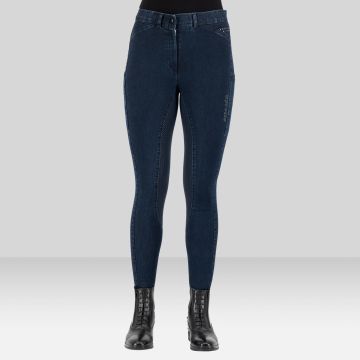 Riding breeches ES-Arista Denim FullGrip -  Navy