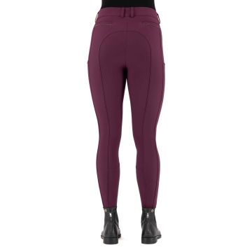Riding breeches ES-Arielle GripConnect Full -  Red Velvet