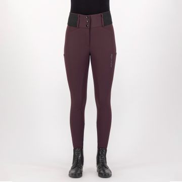 Riding breeches ES-Athletic leanline FullGrip -  Red Velvet