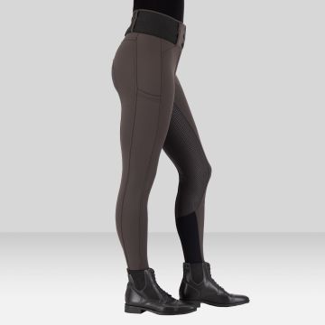 Riding breeches ES-Athletic leanline FullGrip -  Mocca 