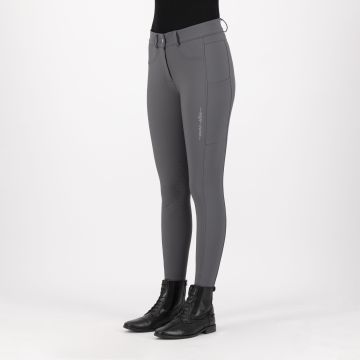 Riding breeches ES-Empress KneeGrip -  Magnet Grey