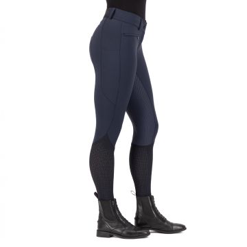 Riding breeches ES-Airflow FullGrip -  Navy